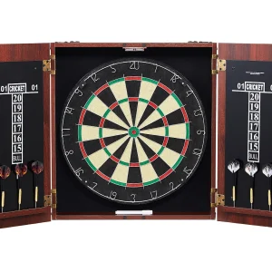 Dartset met Stalen Punten SucceBuy, Officiële Grootte, met Accessoires