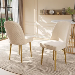 donkergrijze fluwelen eetkamerstoelen met gouden metalen poten, modern en comfortabel design (70x62x84 cm) donkergrijze fluwelen eetkamerstoelen met gouden metalen poten, modern en comfortabel design (70x62x84 cm)