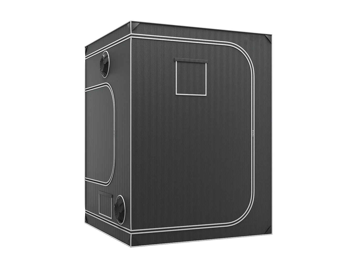 Cultuurtent SucceBuy 152x152x203 cm, Hydroponische Interieur Tent met Venster, Deur en Plattegrond