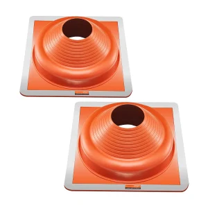 Dakafdichtingen SucceBuy Set van 2 in Hoogtemperatuursilicone voor Buizen van 17 tot 36cm Dakafdichtingen SucceBuy Set van 2 in Hoogtemperatuursilicone voor Buizen van 17 tot 36cm