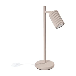 Bureaulamp Karbon minimalist van – 1 lichtbronnen – L.14,5 x H.43 cm – taupe Bureaulamp Karbon minimalist van – 1 lichtbronnen – L.14,5 x H.43 cm – taupe