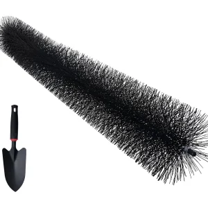 Dakgootbeschermingsborstel SucceBuy 18 m Bladbescherming Voor Goot van 12,7 cm Dakgootbeschermingsborstel SucceBuy 18 m Bladbescherming Voor Goot van 12,7 cm