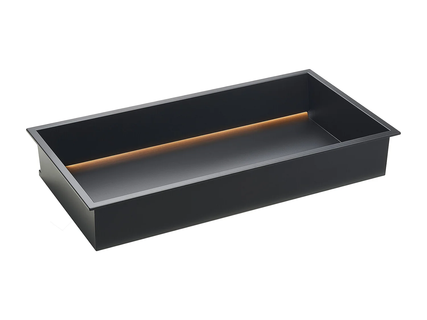Douche Nis SucceBuy, 33 x 63,5 x 10,2 cm, Ingebouwde Muur nis met LED Strip, Stevige Organizer van RVS, Shampoo Opslag, Waterdicht