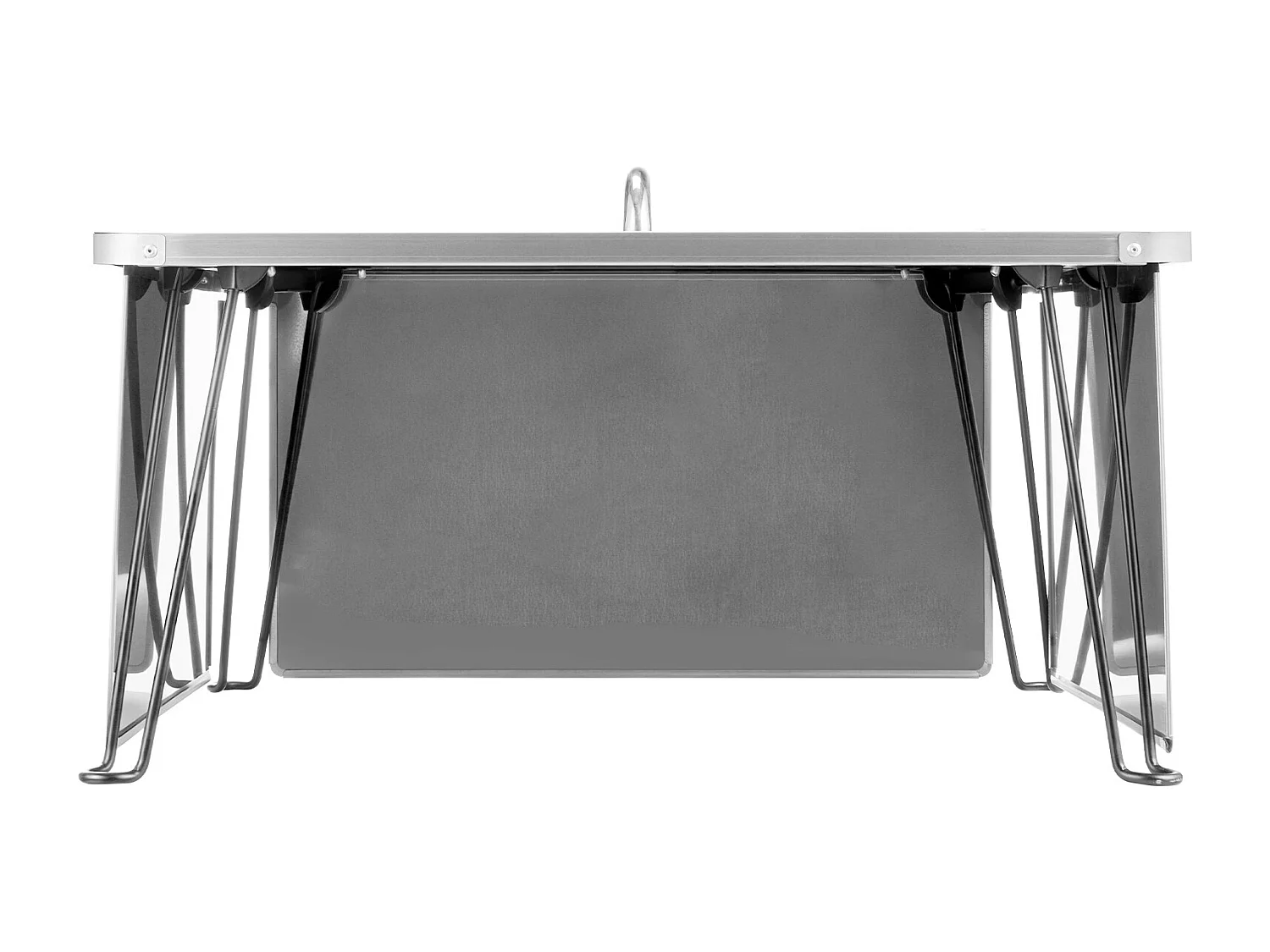 Braziersdeksel SucceBuy van RVS, 64.5 x 64.5 x 37 cm, Buitentemperatuurdeflector voor Kampvuur, Kamperen en Houtverwarming