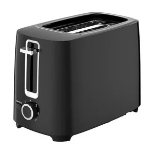 Broodrooster KitchenChef 700W 2 Sneetjes Zwart – Rooster Je Boterhammen Snel met Variabele Thermostaat Broodrooster KitchenChef 700W 2 Sneetjes Zwart – Rooster Je Boterhammen Snel met Variabele Thermostaat