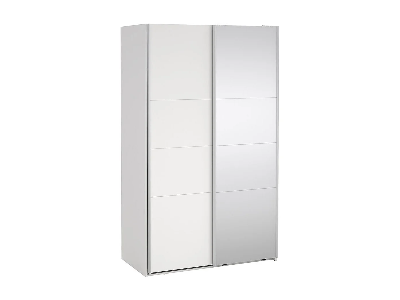 Catania schuifdeurkast 2 deuren 120x200cm wit.