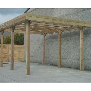Carport base 5×5 hauteur 4m