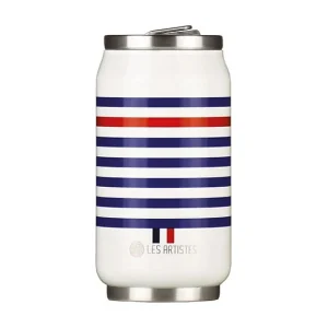 Canette Isotherme 280 ml Sailor Pull Can'It Iconic – Blauw Wit Rood Les Artistes