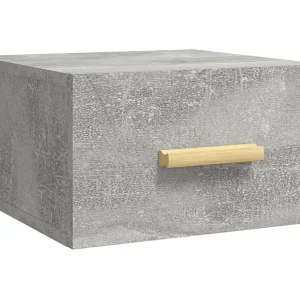 Cody  Nachtkastje wandgemonteerd 35x35x20 cm betongrijs