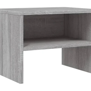 De Witt  Nachtkastje 40x30x30 cm bewerkt hout grijs sonoma eikenkleurig