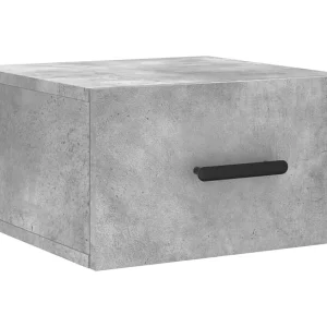 Cataula  Nachtkastje wandgemonteerd 35x35x20 cm betongrijs