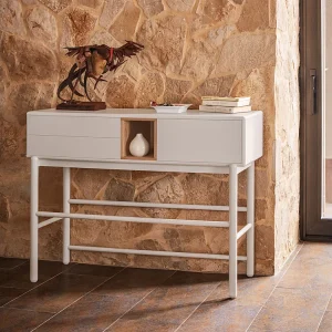 Console 2 laden Crème 120×35 cm Console 2 laden Crème 120×35 cm