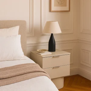 Chevet tafel 2 marter lades 50×56 cm Chevet tafel 2 marter lades 50×56 cm