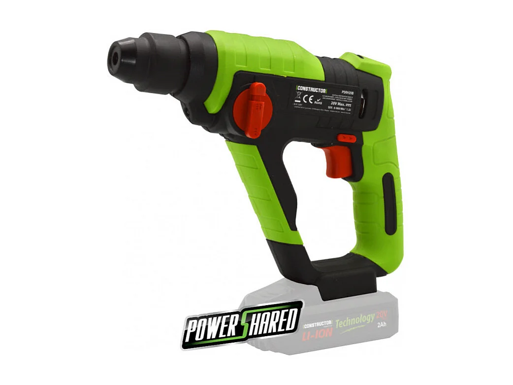 Draadloze boorhamer 20V Constructor