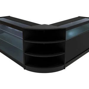 Demeter LED Winkel Toonbank Set K1200, B1200 & LM60 – Zwart