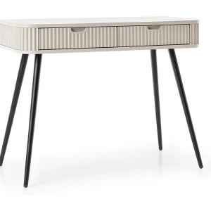 Console met 2 lades en zwarte vloermatten, 103×80 cm Console met 2 lades en zwarte vloermatten, 103×80 cm