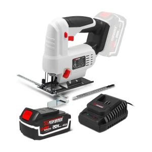 Draadloze Pendel decoupeerzaag 20V X-Performer – Houtzaag 51 mm / staal 2 mm – Met 4Ah batterij en 2H lader