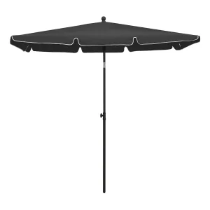 Caylan Parasol met paal 210×140 cm antracietkleurig Caylan Parasol met paal 210×140 cm antracietkleurig