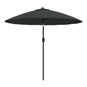 Castlefleming Parasol met aluminium paal 270 cm antraciet Castlefleming Parasol met aluminium paal 270 cm antraciet