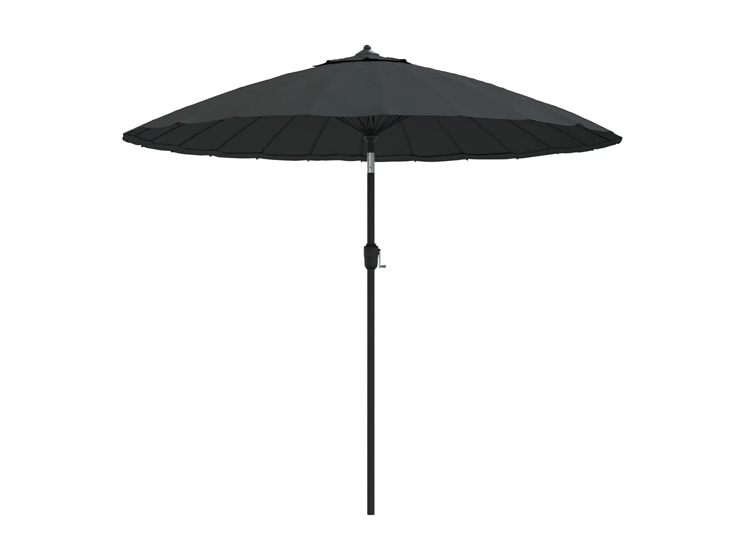 Castlefleming Parasol met aluminium paal 270 cm antraciet