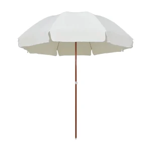 Brownsboro Parasol met stalen paal 300 cm zandkleurig Brownsboro Parasol met stalen paal 300 cm zandkleurig
