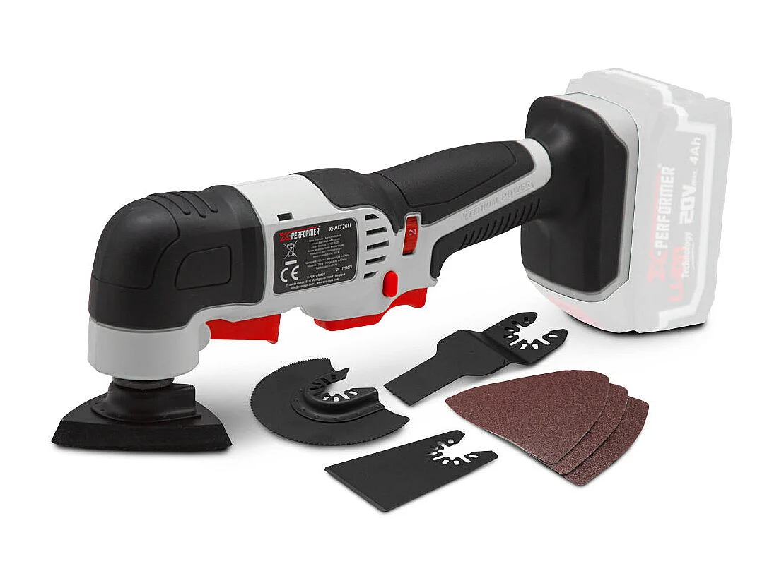 Draadloze multifunctionele tool 20V X-Performer - oscillatie 3° - zonder batterij