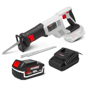 Draadloze reciprozaag X-Performer 20V met 4Ah batterij en snellader 2H