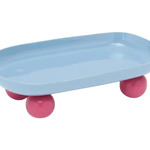 Dienblad Double Funky – 39x16x6 cm – Blauw