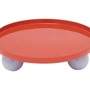 Dienblad Double Funky – 25x25x6.5 cm – Rood