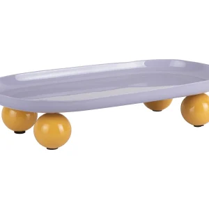 Dienblad Double Funky – 39x16x6 cm – Paars