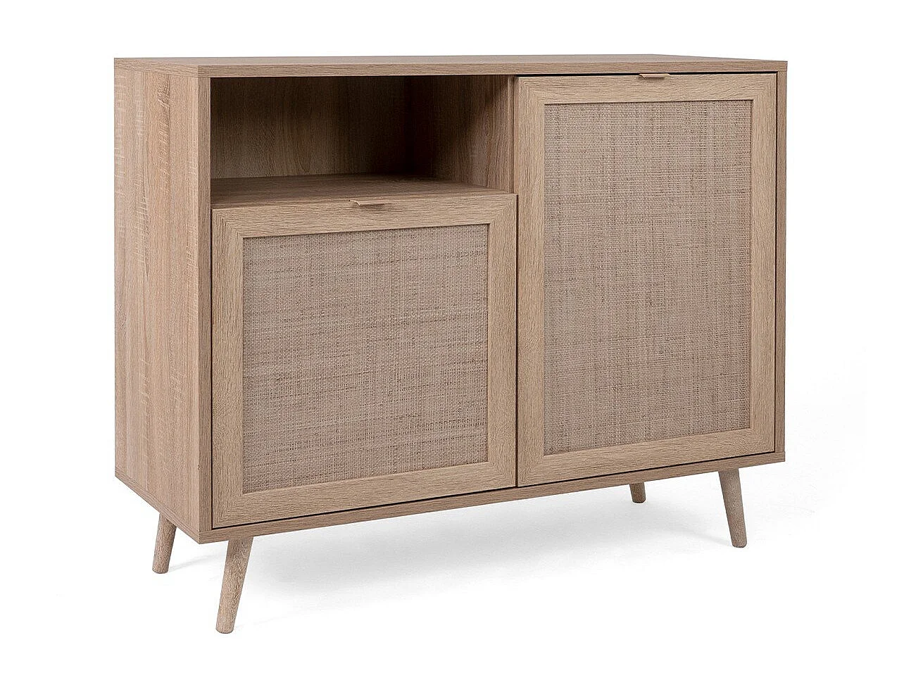 Buffet 2 deuren 1 nis L101 cm - Rotanprint - BALI