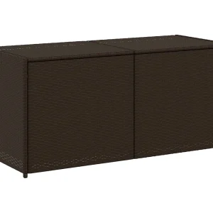 Dorian Tuinbox 283 L poly rattan bruin Dorian Tuinbox 283 L poly rattan bruin