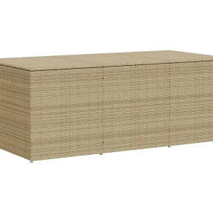 Dorian Tuinbox 984 L poly rattan gemengd beige Dorian Tuinbox 984 L poly rattan gemengd beige