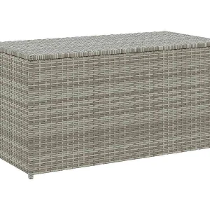 Dorian Tuinbox 100x50x50 cm poly rattan grijs Dorian Tuinbox 100x50x50 cm poly rattan grijs