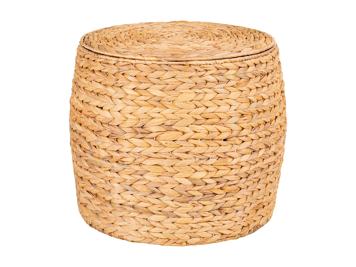 DELIA Waterhyacint bijzettafel met opbergruimte Ø 43 cm