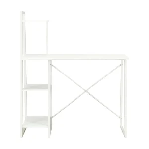 Brynsi Bureau met schappen 102x50x117 cm wit Brynsi Bureau met schappen 102x50x117 cm wit