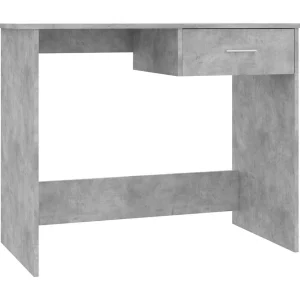 Broad Brook Bureau 100x50x76 cm bewerkt hout betongrijs Broad Brook Bureau 100x50x76 cm bewerkt hout betongrijs