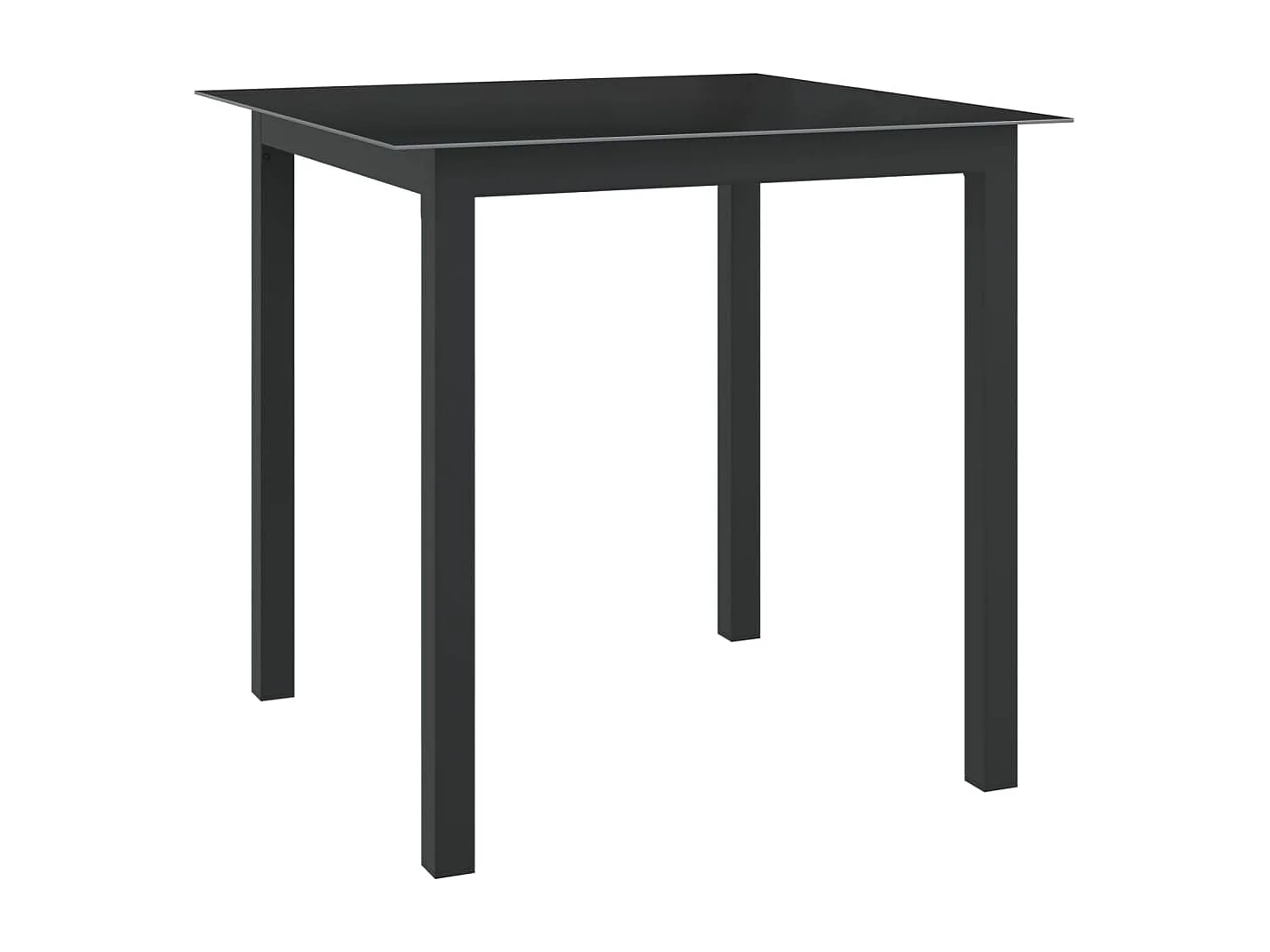 Cassano delle Murge 5-delige Tuinset aluminium antracietkleurig
