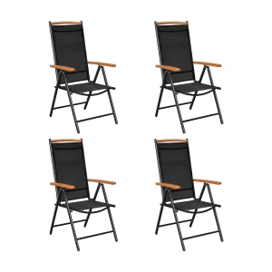 Bryson 5-delige Tuinset aluminium zwart Bryson 5-delige Tuinset aluminium zwart