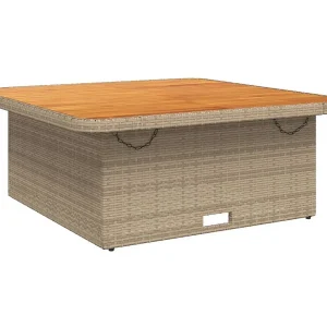 Brazil 5-delige Tuinset met kussens poly rattan beige Brazil 5-delige Tuinset met kussens poly rattan beige