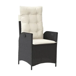 Chattanooga  9-delige Tuinset poly rattan zwart
