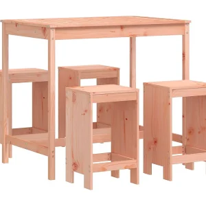 Claire-Julienne  5-delige Tuinset massief douglashout