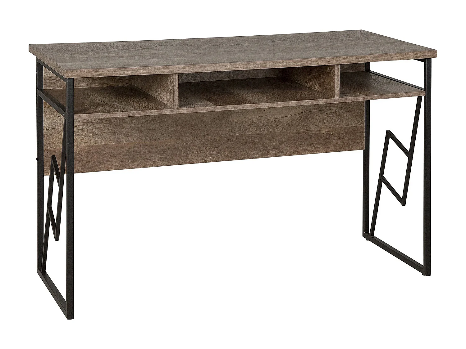 Bureau FORRES Bruin/zwart 120 cm 60 cm
