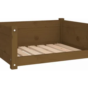Chatham  Hondenmand 65,5×50,5×28 cm massief grenenhout honingbruin