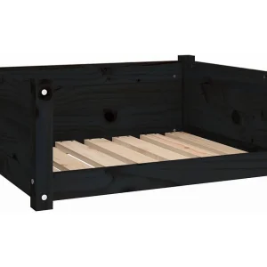 Chatham  Hondenmand 65,5×50,5×28 cm massief grenenhout zwart