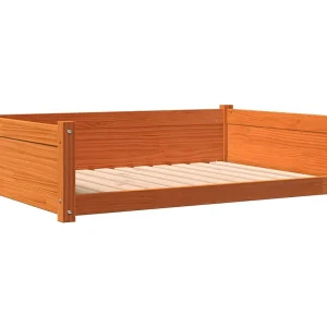 Chatham  Hondenmand 105,5×75,5×28 cm massief grenenhout wasbruin