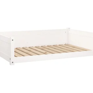 Chatham  Hondenmand 105,5×75,5×28 cm massief grenenhout wit