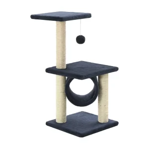 Colen Kattenkrabpaal met sisal krabpalen 65 cm donkerblauw Colen Kattenkrabpaal met sisal krabpalen 65 cm donkerblauw