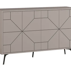 Buffet 4 deuren en versierde deuren L123 cm – Dune