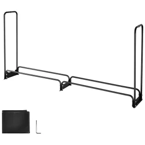 Brandhoutopslag SucceBuy voor Verwarming met Waterdichte Hoes, Metaal Buiten Houtopslag, 257 x 36 x 117 cm, Maximale Belasting 299,4 kg, voor Terras Brandhoutopslag SucceBuy voor Verwarming met Waterdichte Hoes, Metaal Buiten Houtopslag, 257 x 36 x 117 cm, Maximale Belasting 299,4 kg, voor Terras